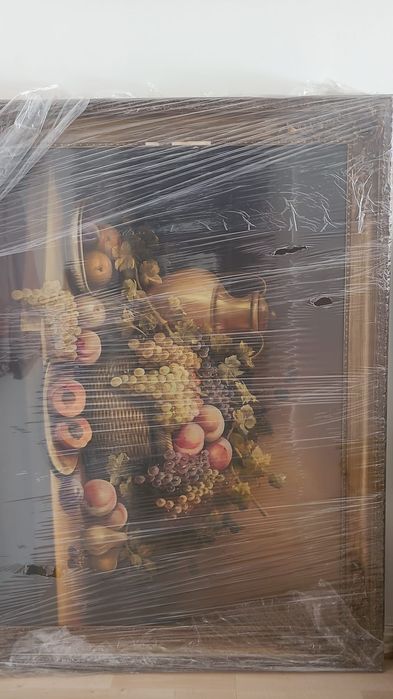 Pintura a oleo natureza morta