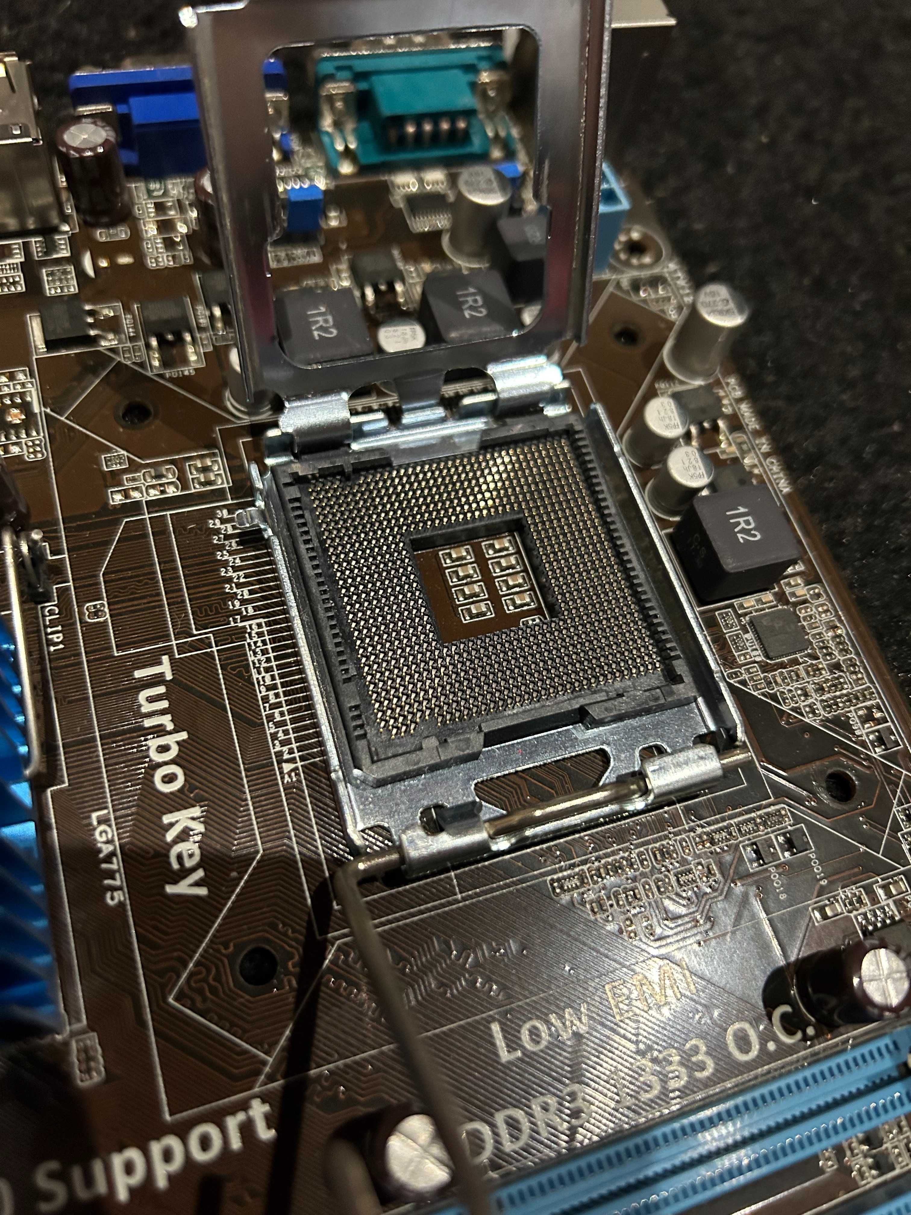 Asus P5G41T-M LX3 lga775 Intel DDR3 Xeon mod