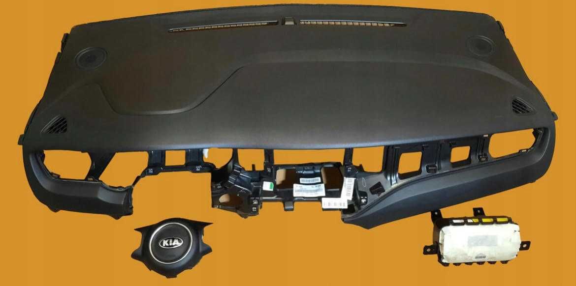 Kia Carens tablier airbag cintos