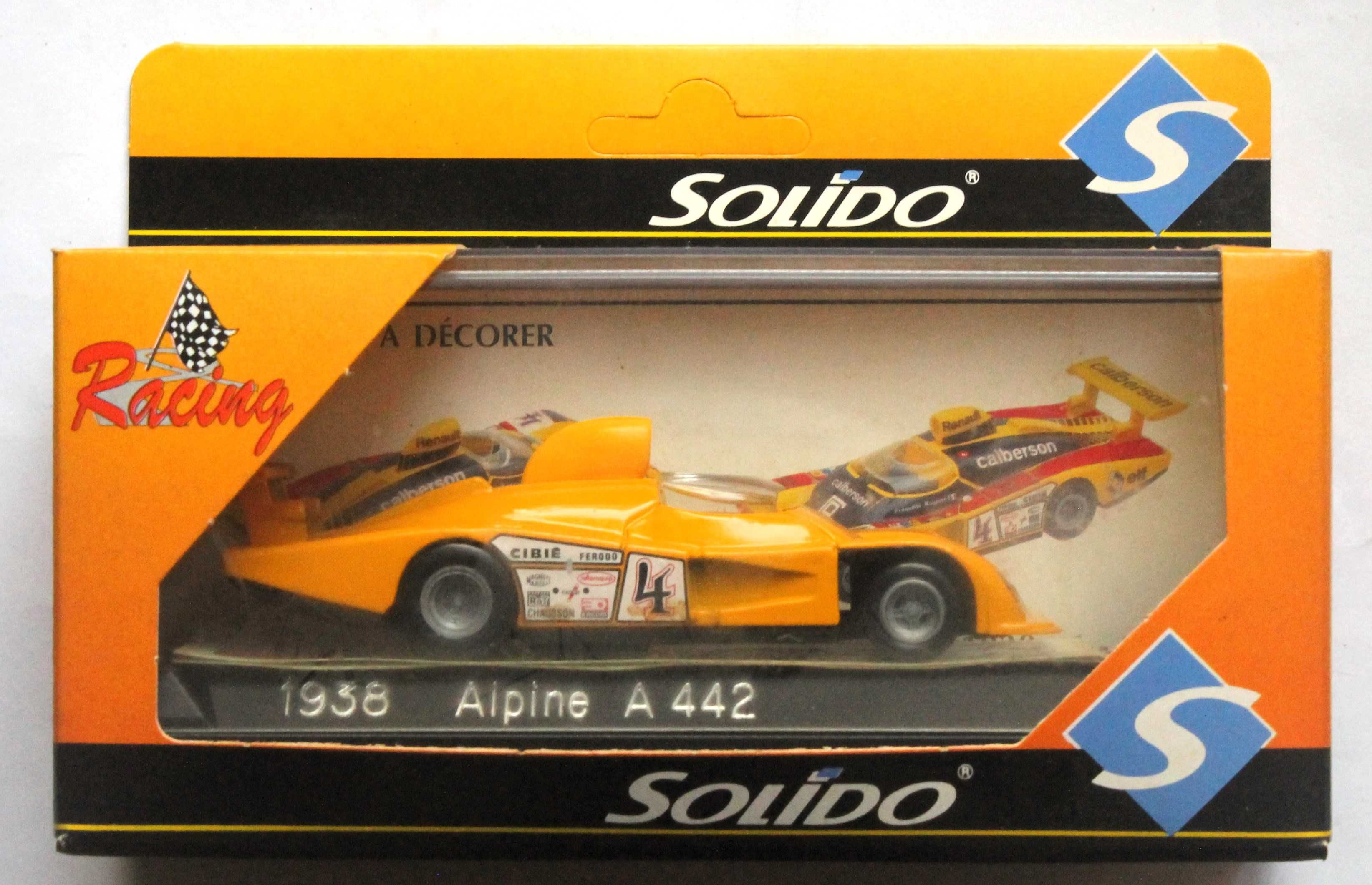 Alpine A442 4º classif. Le Mans 1978 Solido 1/43 c/ caixa