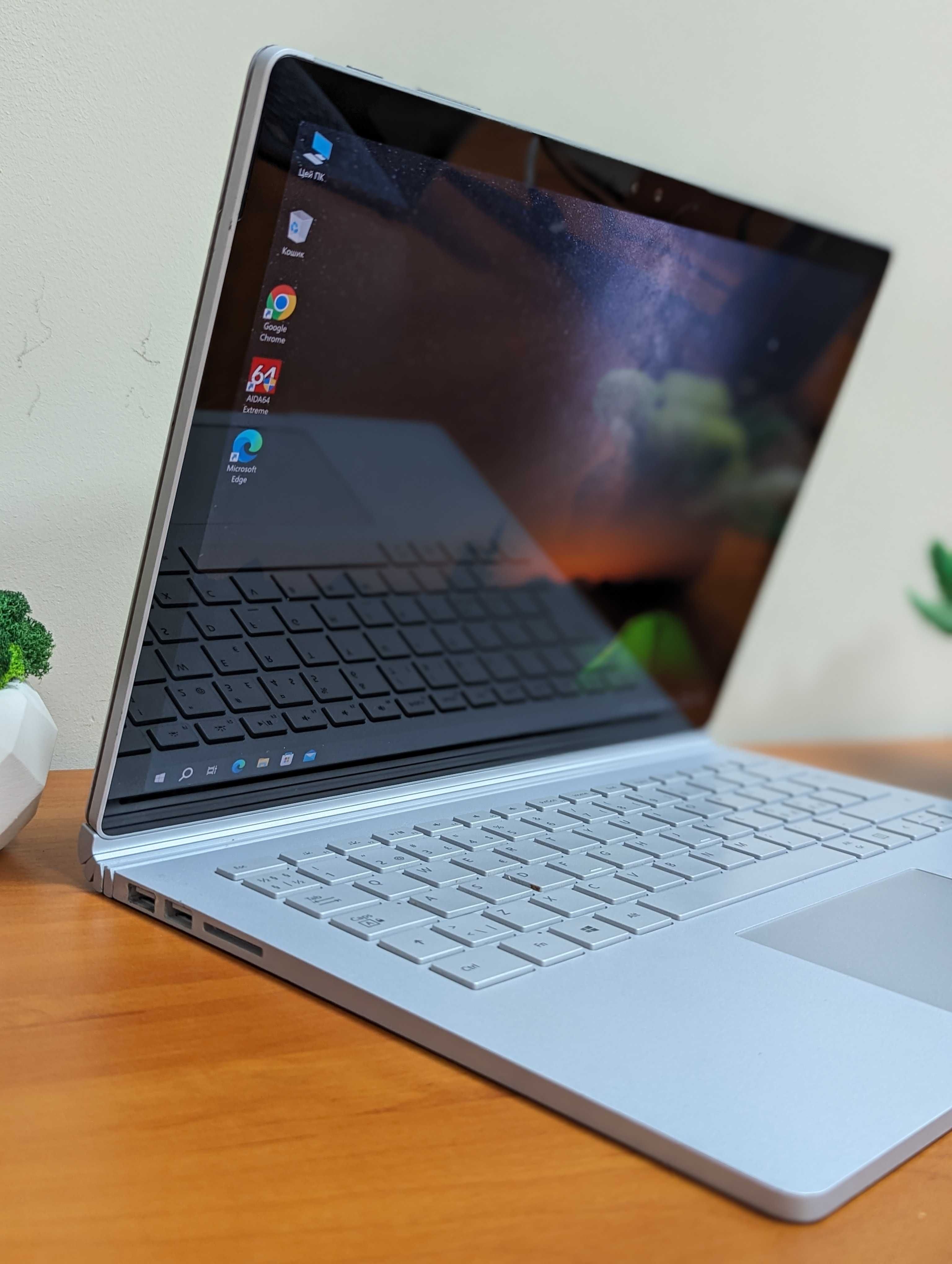 Сенсорний Ноутбук Microsoft  Surface Book/i5-6300U/8/128/2K/2АКБ