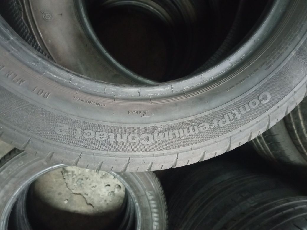 Літні шини б/у 195/55 R15 85H Continental Conti Premium Contact 2