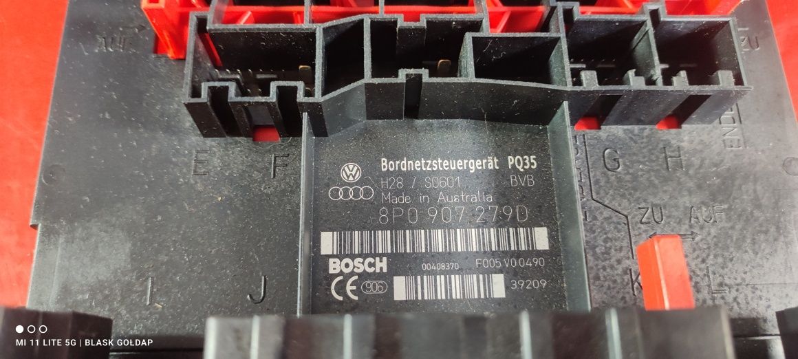Moduł Komfortu Bordnetz Oryginalny Audi A3 8P 1.6 3D 2003 Blask Gołdap