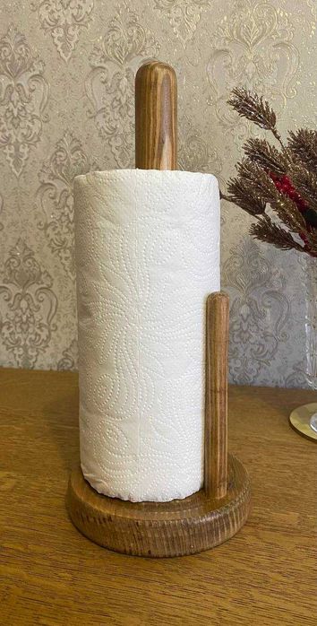 Тримач для паперових рушників дерево