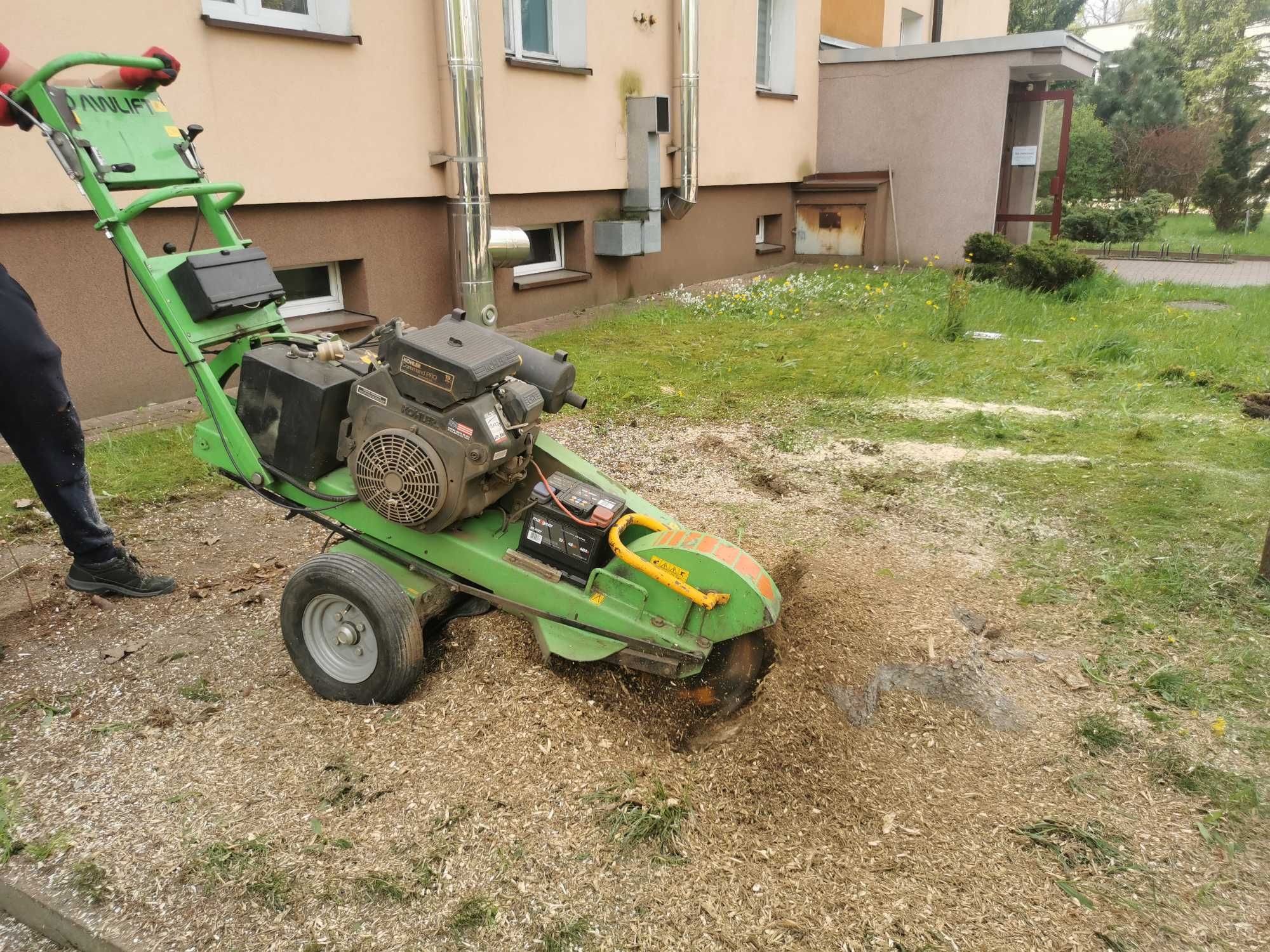 FREZOWANIE pni drzew | USUWANIE karp | karczowanie | wyrywanie