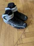 Alpinestars Faster 3 Motorcycle Ankle Boots/Shoes Black/White