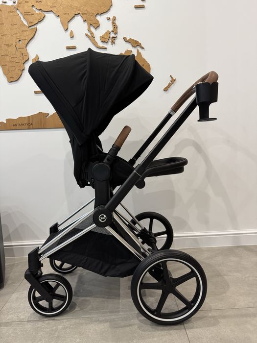 Nowa ! Spacerówka Cybex Priam 4.0 Black / Chrome Brown