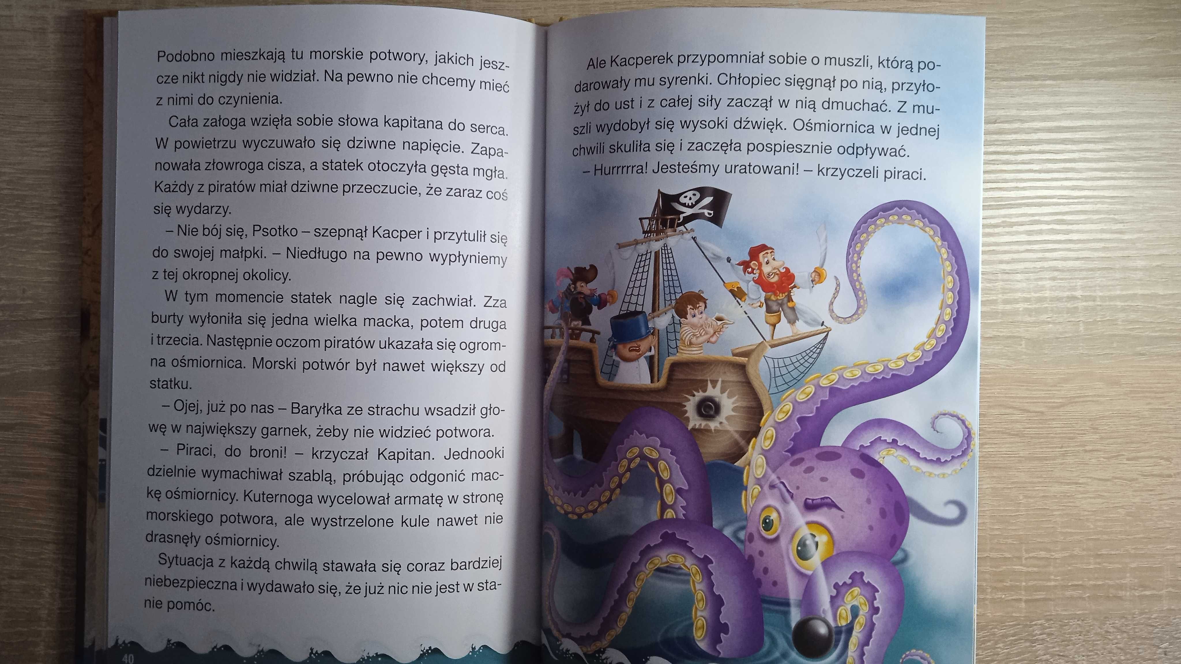 Książka: "Kacper i piraci"