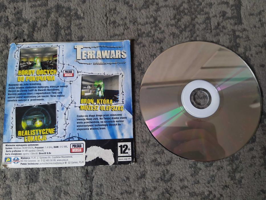 Terra Wars TerraWars Invasion PC CD PL