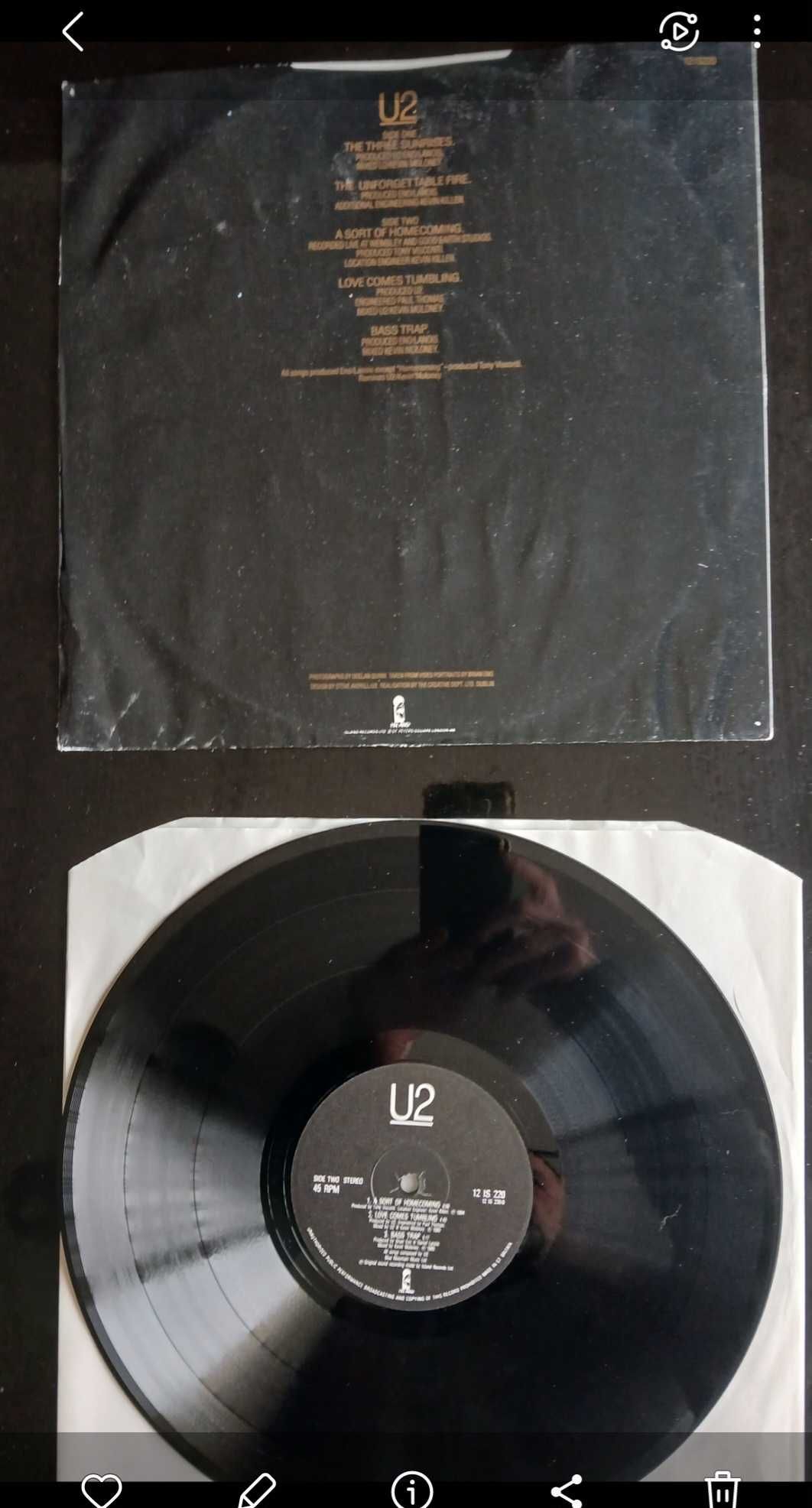U2 - Angel Of Harlem / The Unforgettable Fire