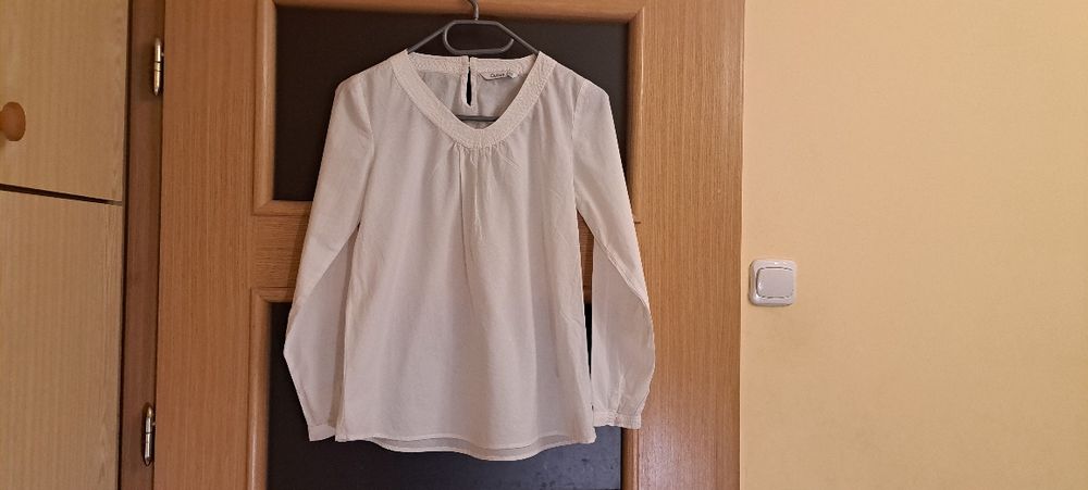 Biała koszula, bluzka dziewczęca Cubus r. 158