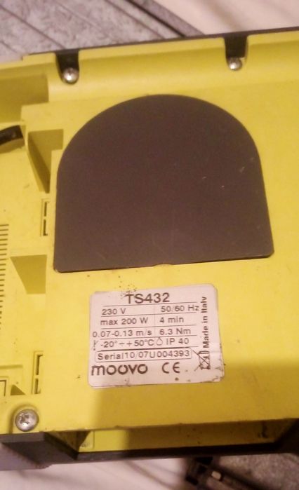 Napęd moovo TS432 do bramy garażowej  sprawny