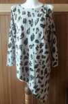 STAR by Julien Macdonald - szara asymetryczna tunika - rozm. 14 42 XL
