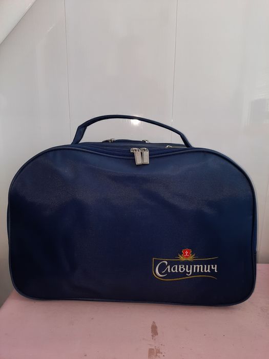 Сумка дорожная синяя