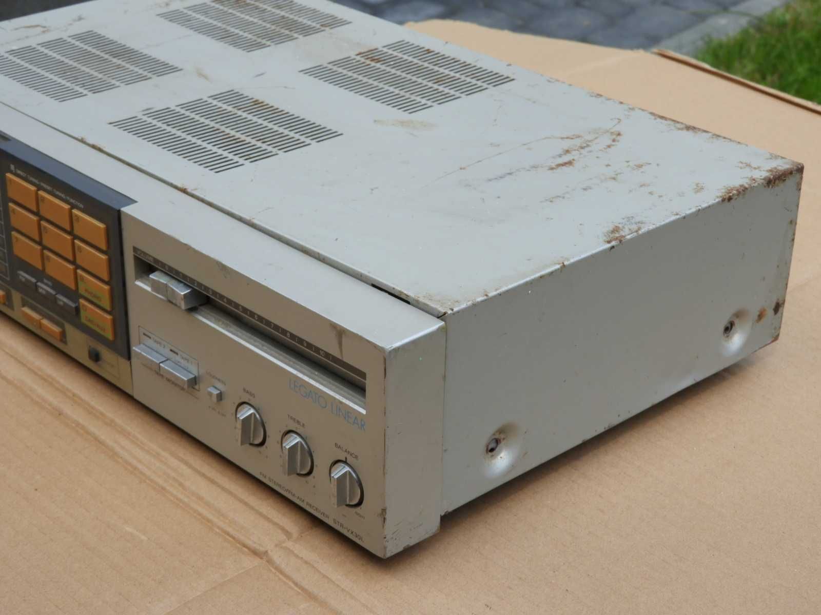 Radio i wzmacniacz Sony STR - VX30L niesprawny