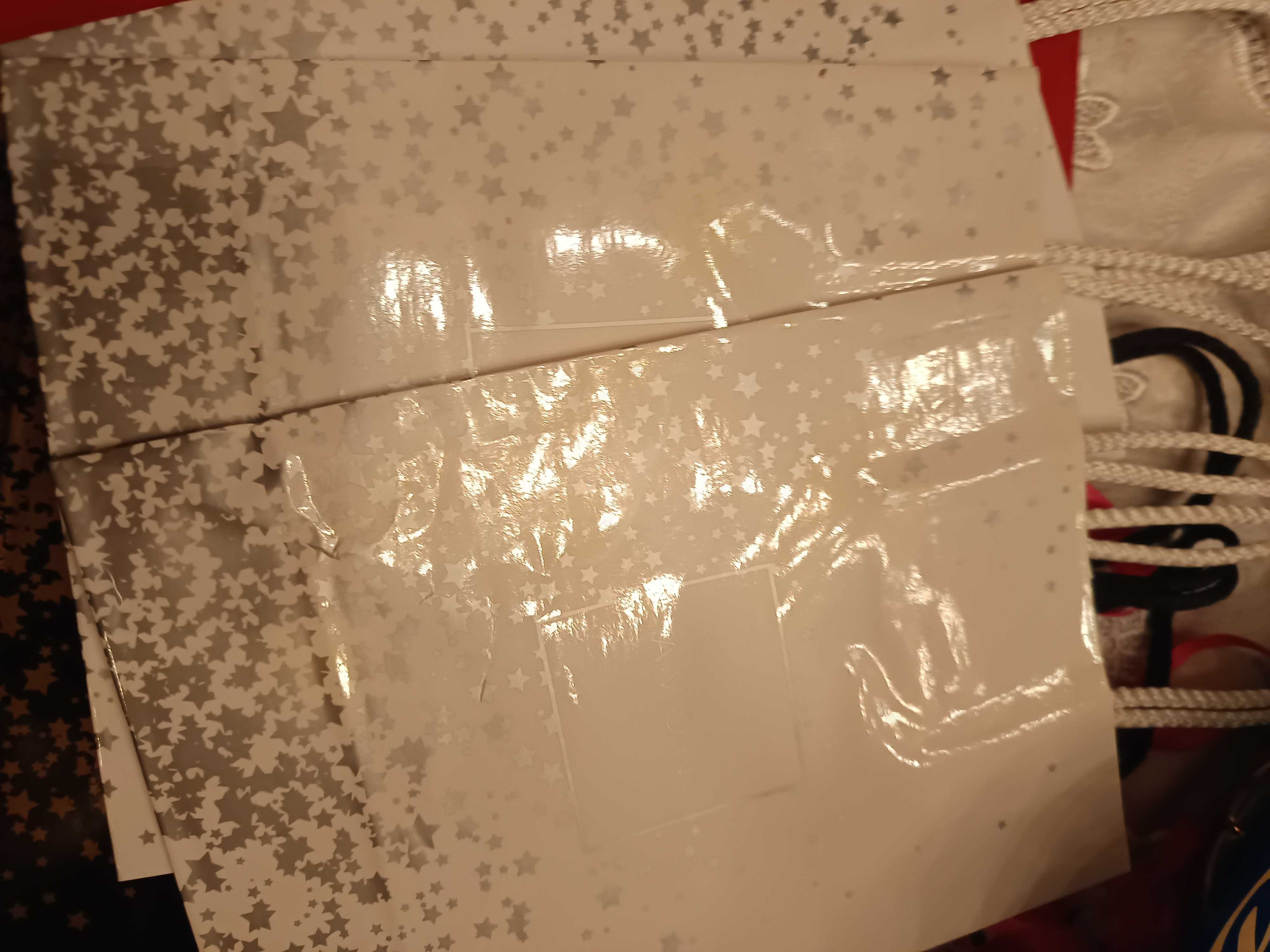 Torebki prezentowe świąteczne zestaw 15 szt