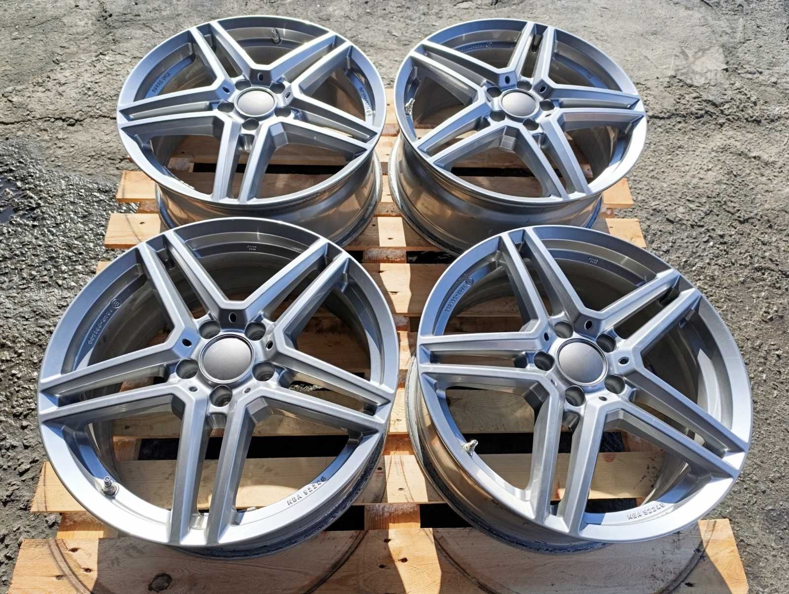 Легкосплавні диски 5 112 R18 титани Р18