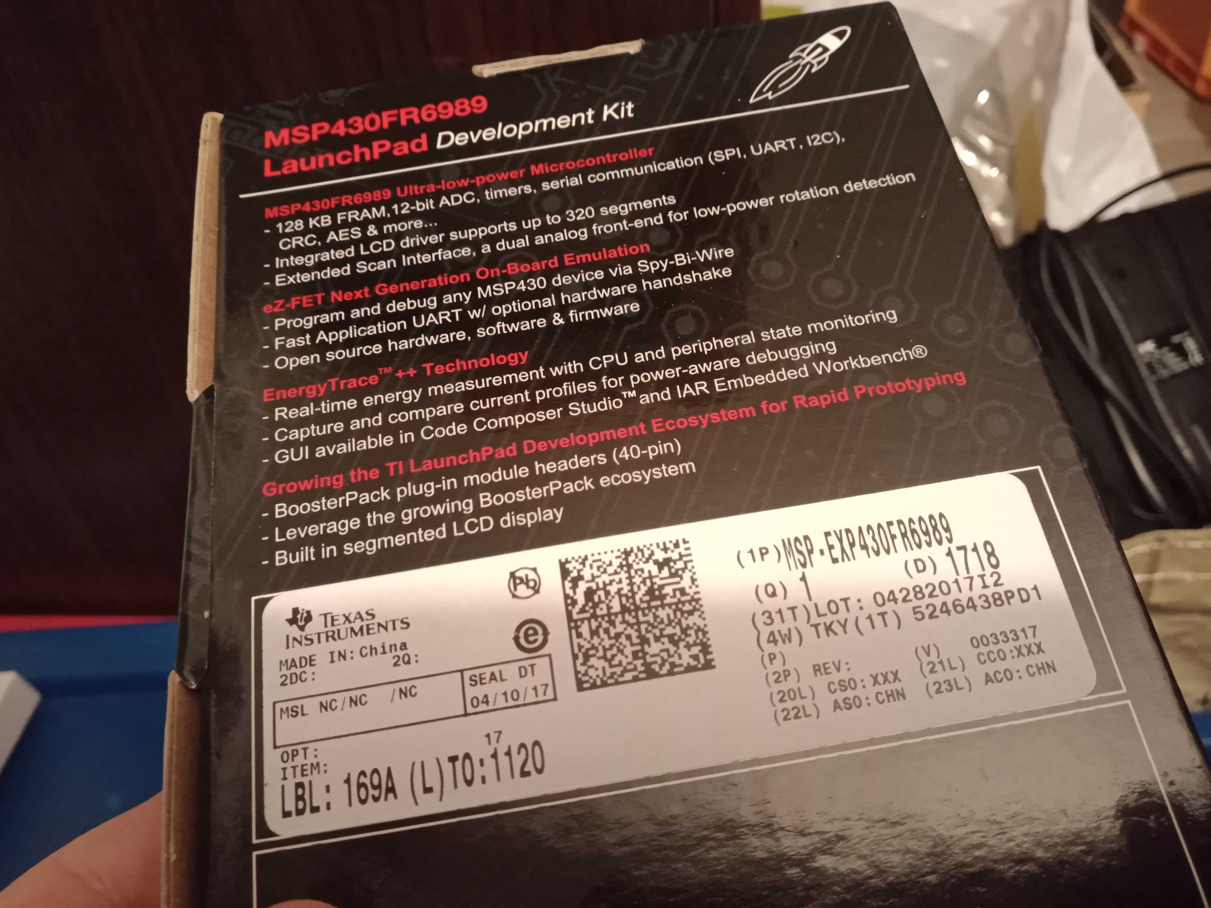 Placas e kits de desenvolvimento - MSP430 - Texas Instruments