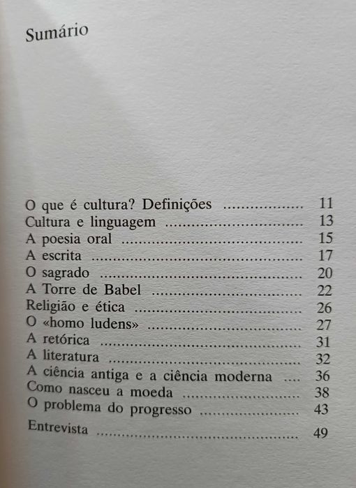 O que é: Cultura - António José Saraiva