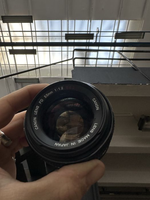 Canon fd 55mm f 1.2 s.s.c analogowy obiektyw