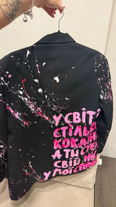 Піджак оверсайз «Підпал»