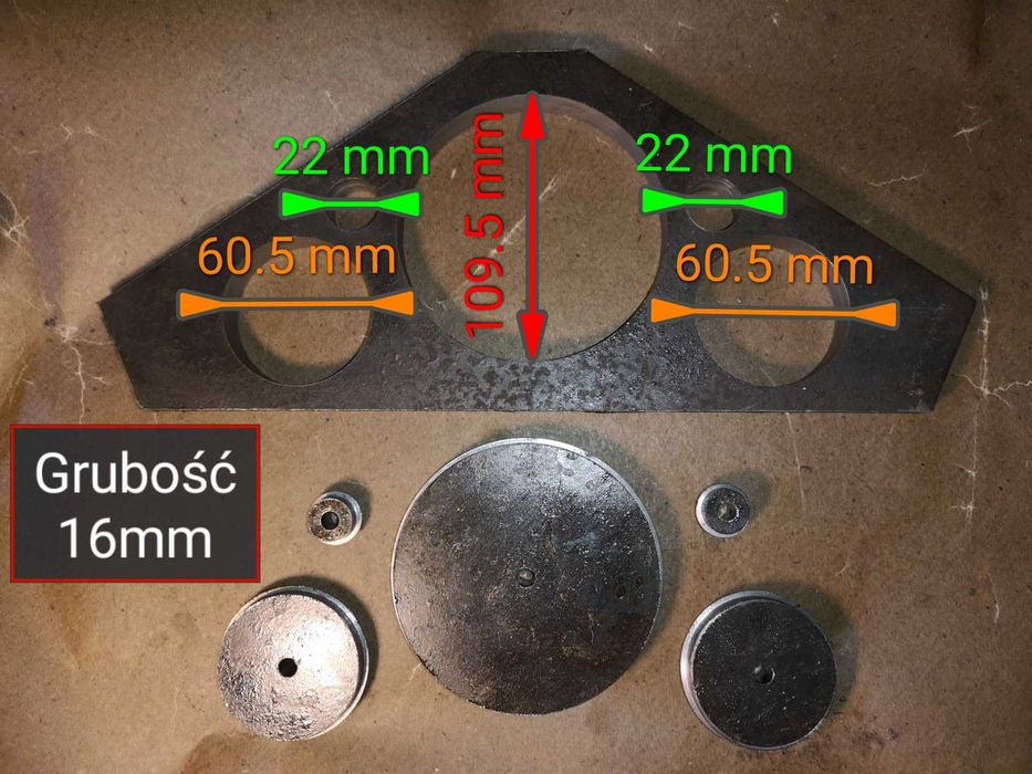 Regulowane wiertło do metalu ANT22-110mm