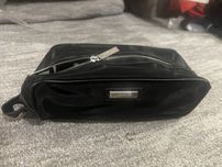 Versace Parfums Cosmetic Travel Bag pouch Mesh Dopp Kit Designer Lux