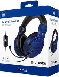 BIG BEN Słuchawki do konsoli PS5 PS4 - kolor niebieski