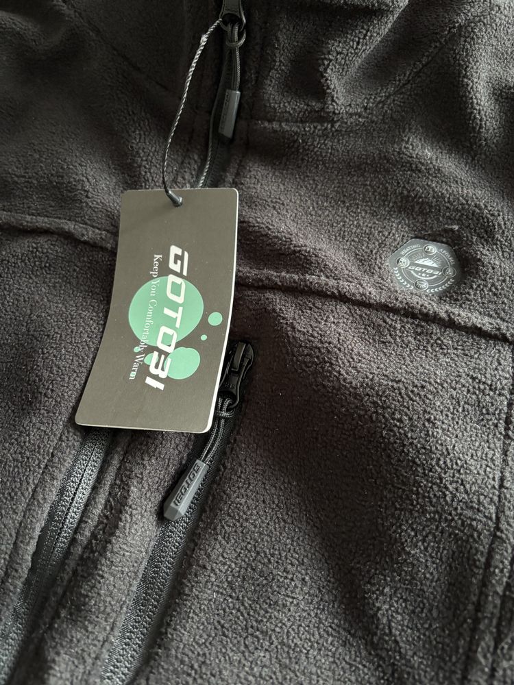 Podgrzewana kamizelka Gotobi XXL, welur,  16000mAh