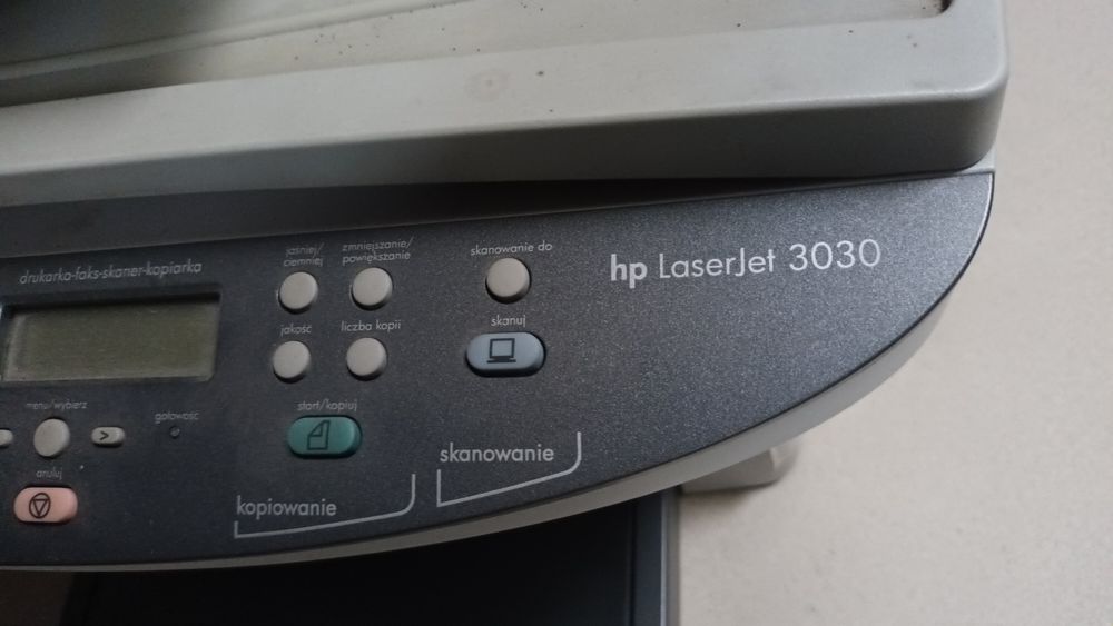 Urządzenie Wielofunkcyjne Drukarka Laserowa Skaner HP LaserJet 3030