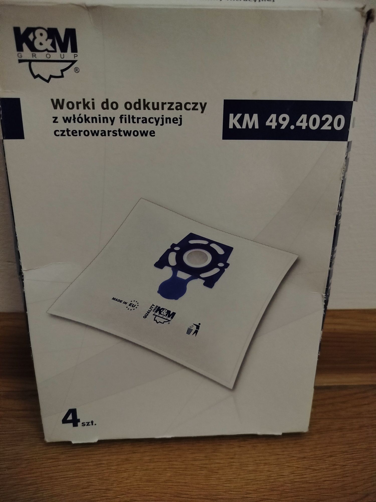 Worek do odkurzacza K&M KM Zelmer 49.4020 (4szt)