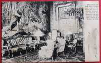 EDUARDO VII EM PORTUGAL 1905 SALA PALÁCIO NECESSIDADES