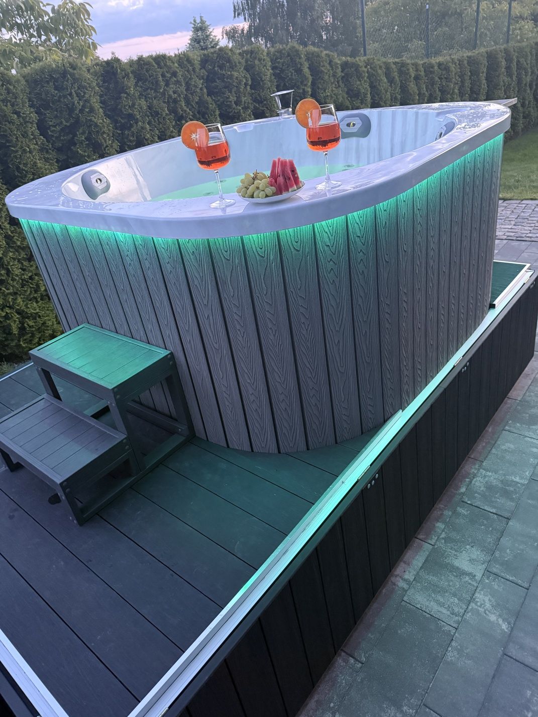Wynajem mobilne jacuzzi/ balia spa