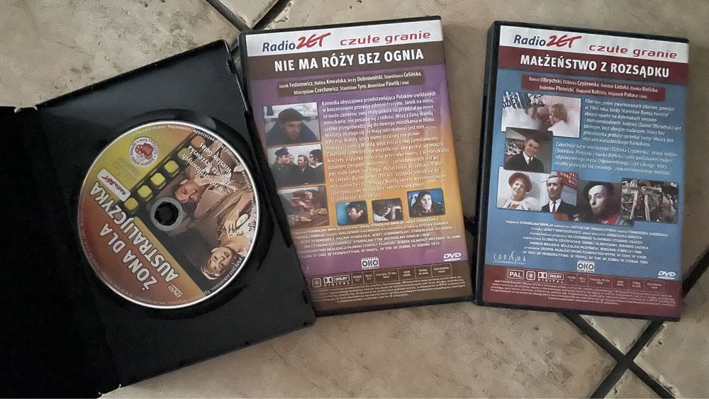 3 filmy DVD Nie ma róży… Żona dla Australijczyka Małżeństwo z…