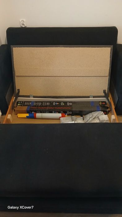 Sofa 2 osobowa funkcja spania pojemnik