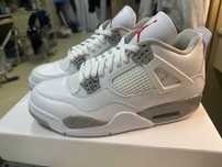 Buty AirJordan4 Retro tech white nowy UnisexTrampki.42