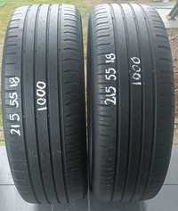 2x opony (nr.1000) 215/55R18 XL Continental ContiEcoContact 5