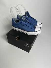 Nowe Converse trampki dziecięce niskie buty niebieskie 29 outlet