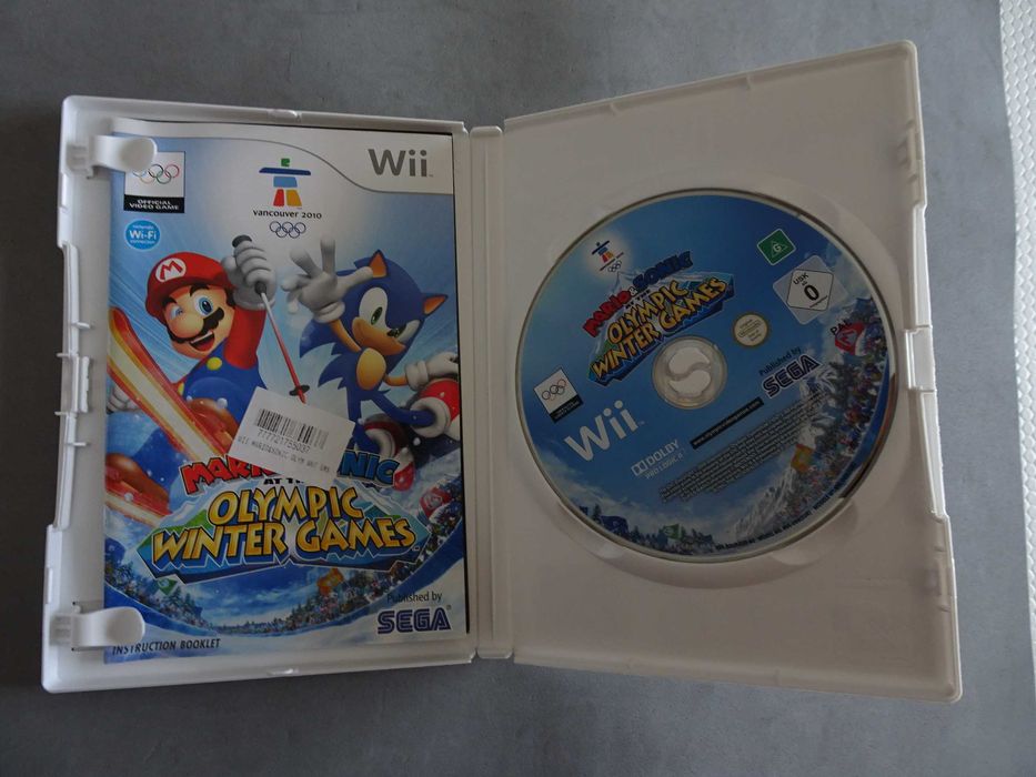 Jogo WII - Mario & Sonic at the Olympic Winter Games