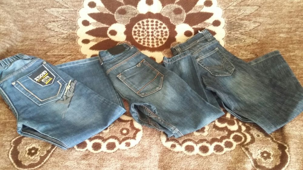 Spodnie jeansowe dżinsy 134 chłopiec