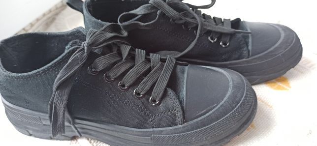 Текстильные кеды черные, туфли XIFA р 39