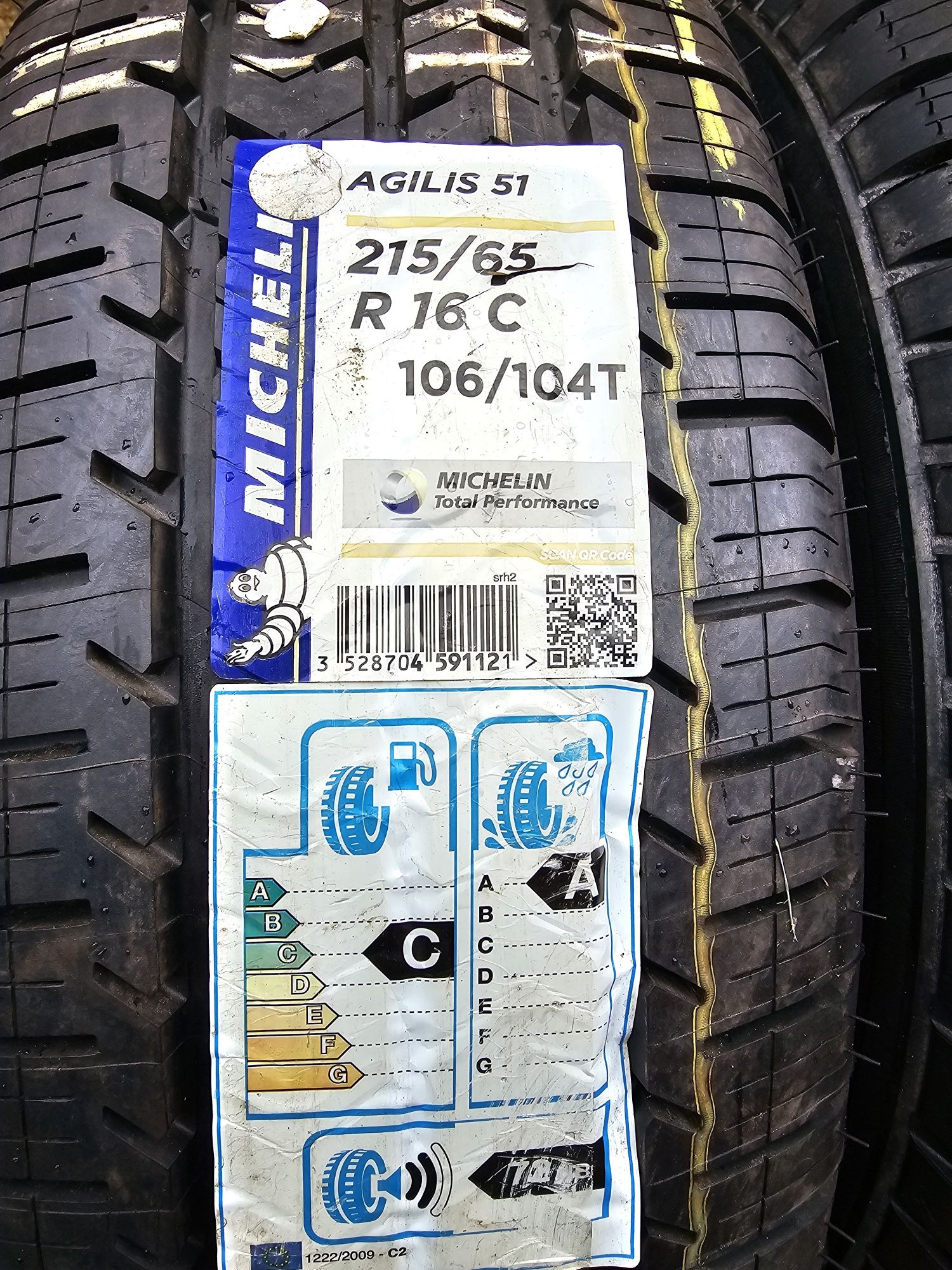 Nowe!!  215/65 r16C Michelin Agilis 51. M+S. 18/19