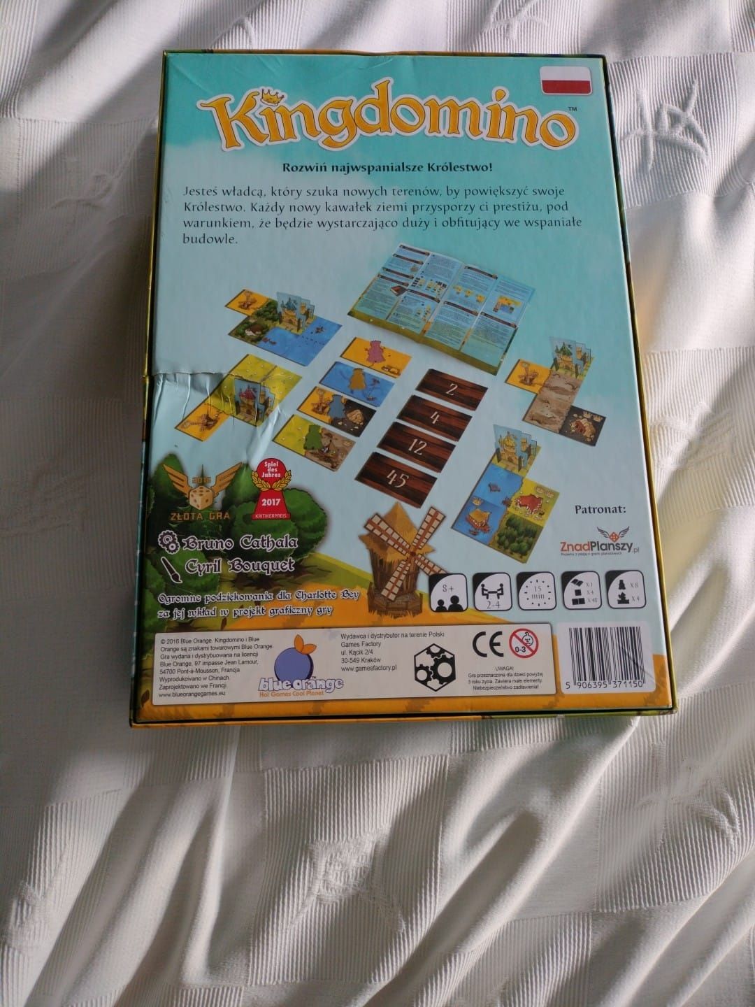 Kingdomino gra planszowa