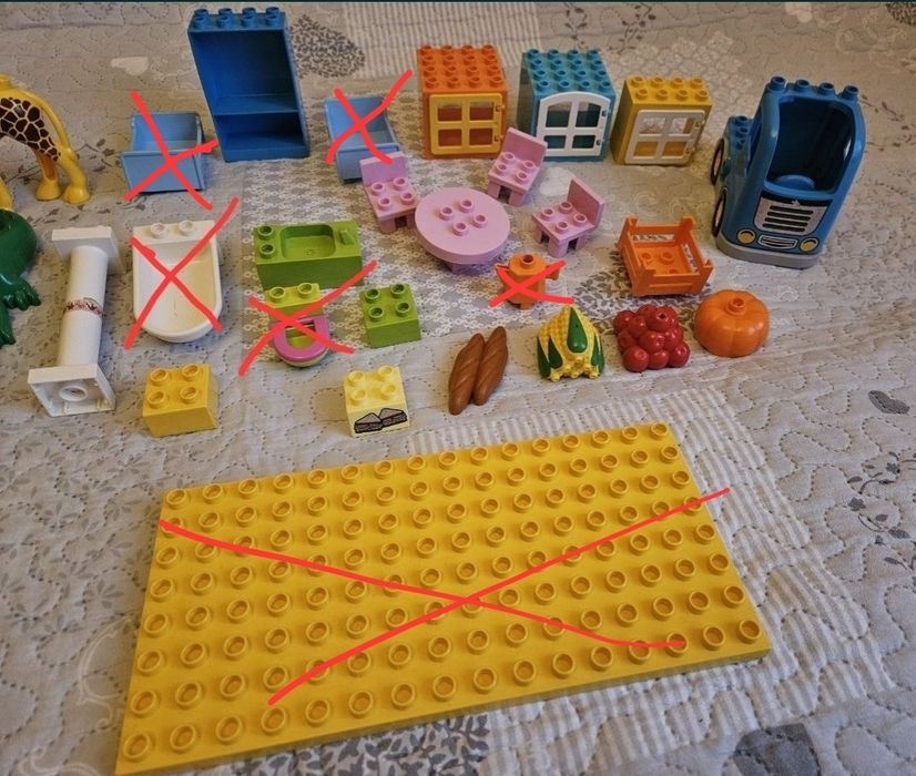 Lego duplo mix klocków - Zestaw lub pojedynczo