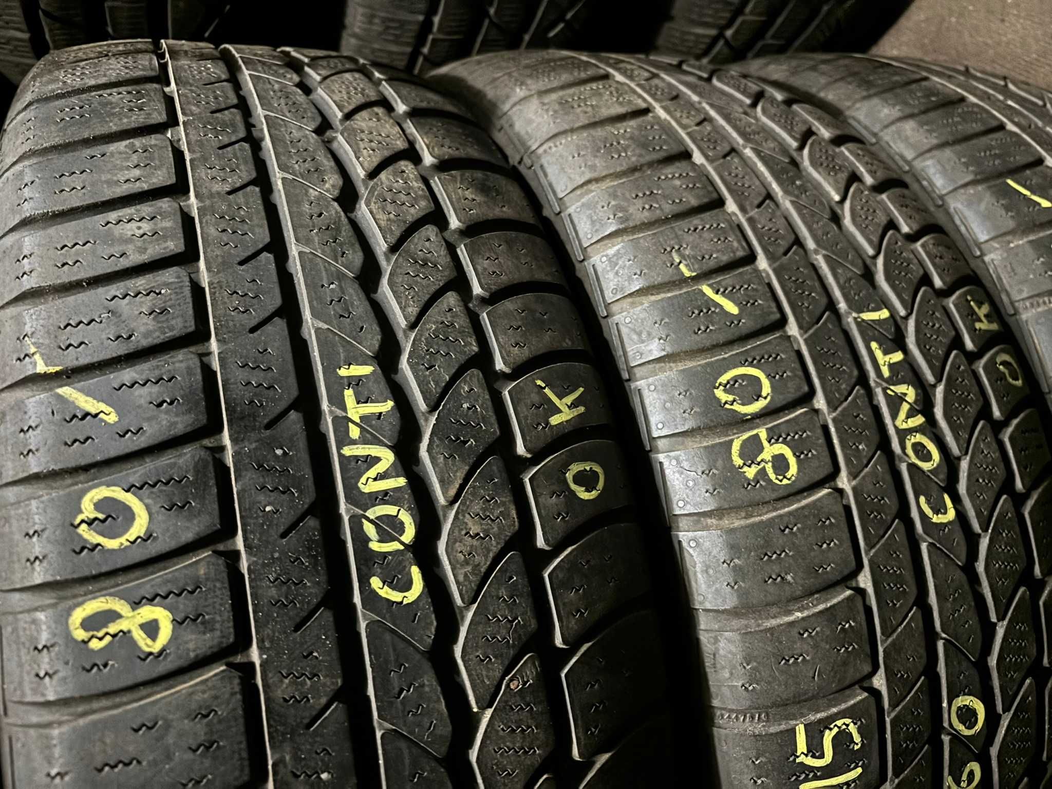 4X Opony Zimowe 215/60R17 CONTINENTAL WINTER CONTACT 5.3MM Spr. Całe!
