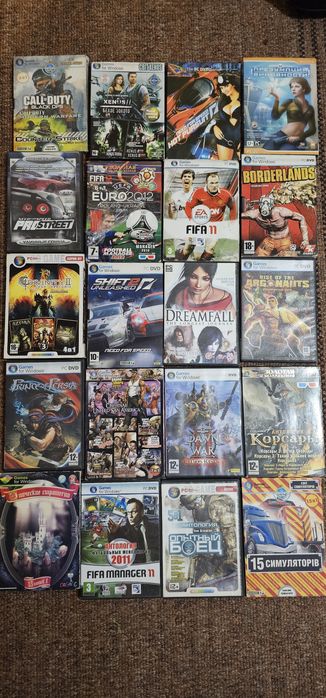 Ігри для ПК PC колекція 78дисків