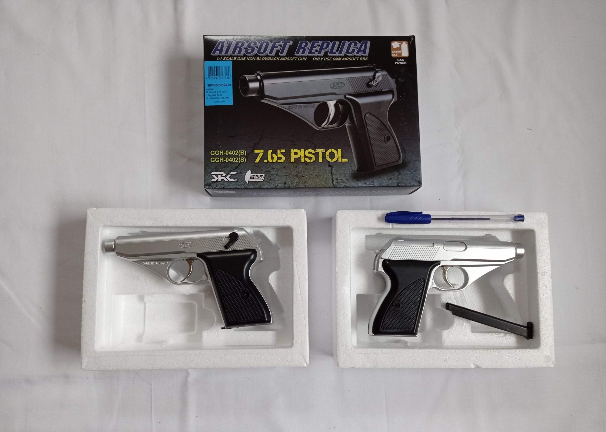 Pistolas Green Gas, s/blowback NOVO airsoft