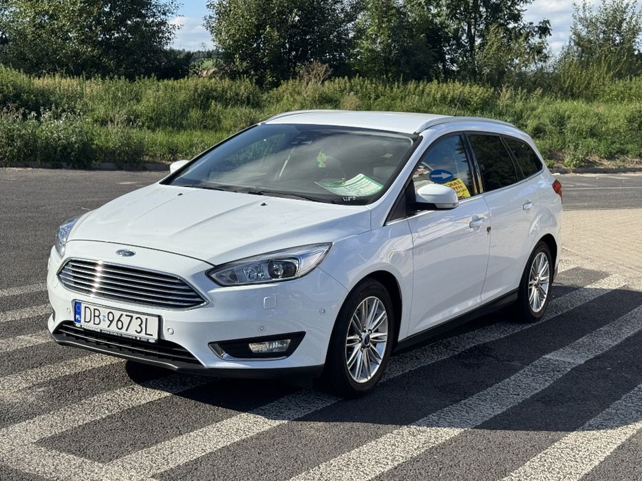 Ford Focus Titanium 1.0 EcoBoost • 2015 • Nowy rozrząd • Bogate wyposa