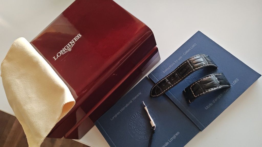 Zegarek męski Swiss Made Longines Heritage Automatic Chrono Klasyk