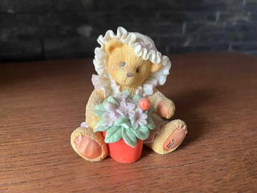 Miś Cherished Teddies Violet Blessings Bloom When You Are Near